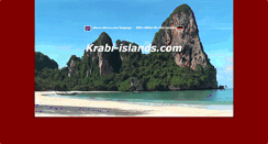 Desktop Screenshot of krabi-islands.de